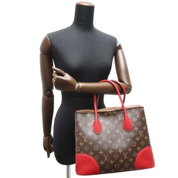 Louis Vuitton Fladrin 2 Way Shoulder Bag Monogram Cerise Red - Picture 5 of 12